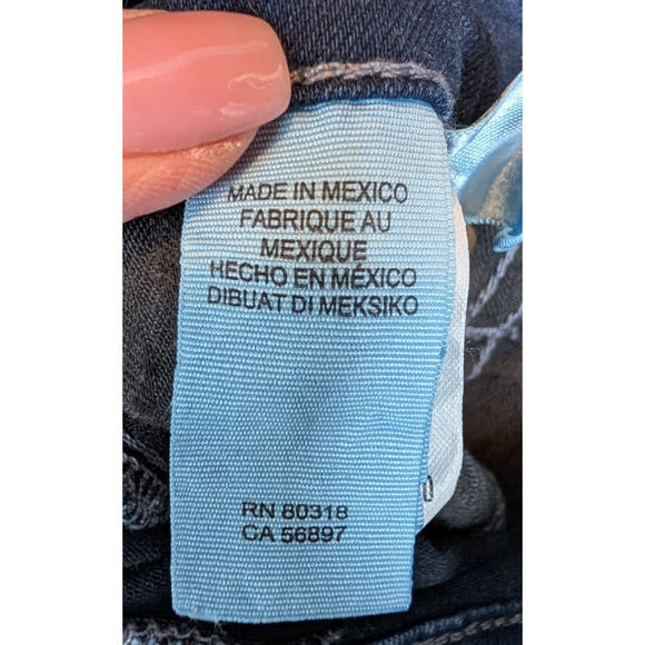 Lucky Brand Womens Hayden Skinny Ankle Montana Dark‎ Wash High Rise Jeans 4/27 - Picture 9 of 12